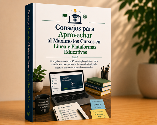 Consejos para Aprovechar al Máximo los Cursos en Línea y Plataformas Educativas
